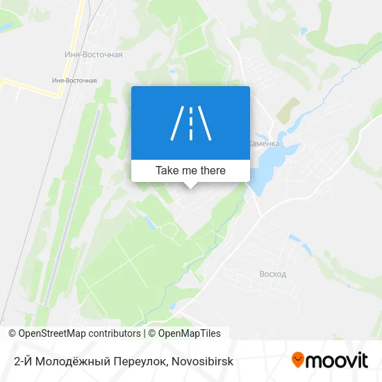 2-Й Молодёжный Переулок map