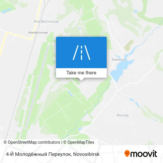 4-Й Молодёжный Переулок map