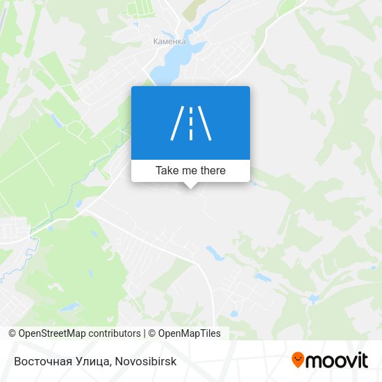 Восточная Улица map