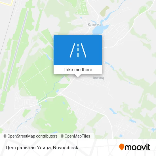 Центральная Улица map