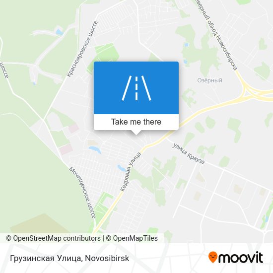 Грузинская Улица map