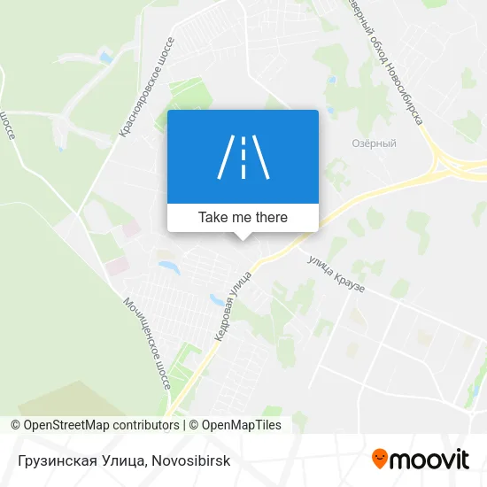 Грузинская Улица map