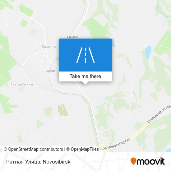 Ратная Улица map