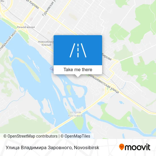 Улица Владимира Заровного map