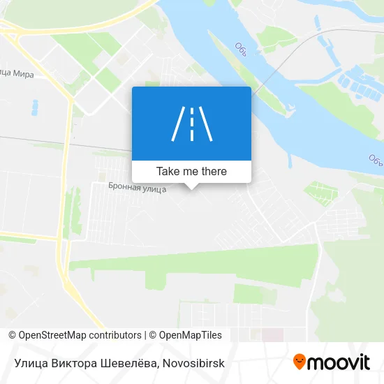 Улица Виктора Шевелёва map