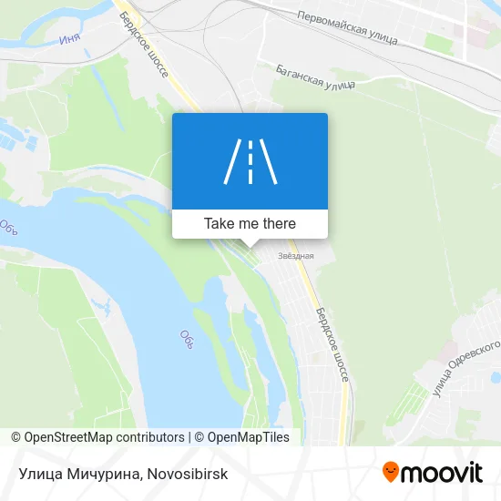 Улица Мичурина map