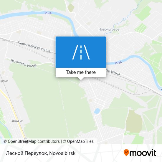 Лесной Переулок map