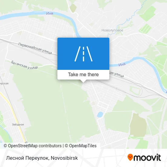 Лесной Переулок map