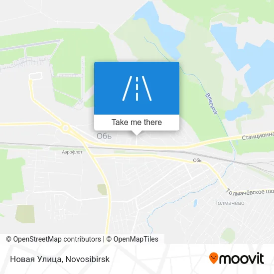 Новая Улица map