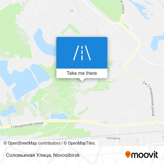 Соловьиная Улица map