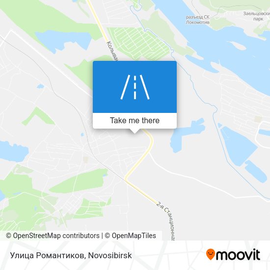Улица Романтиков map