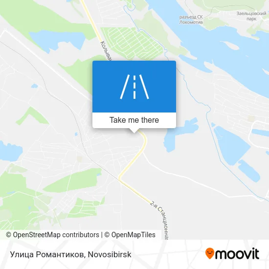 Улица Романтиков map