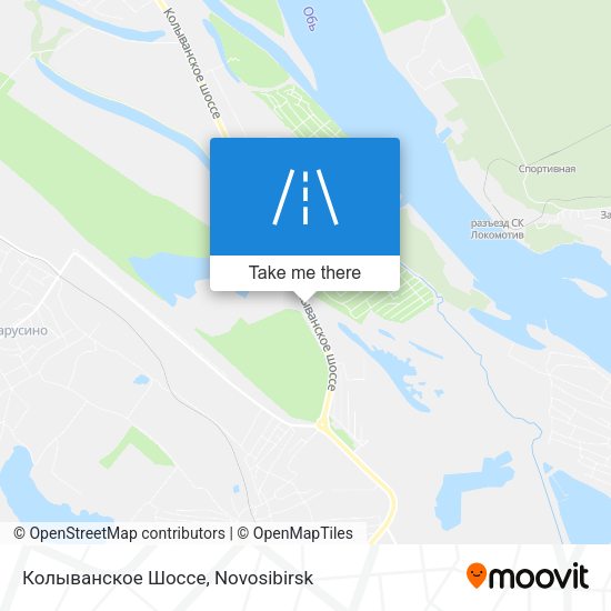 Колыванское Шоссе map