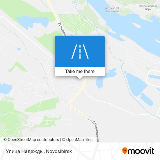 Улица Надежды map