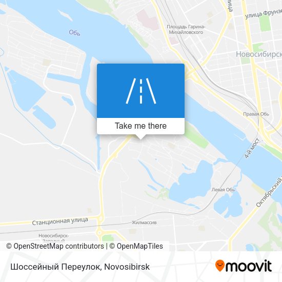 Шоссейный Переулок map