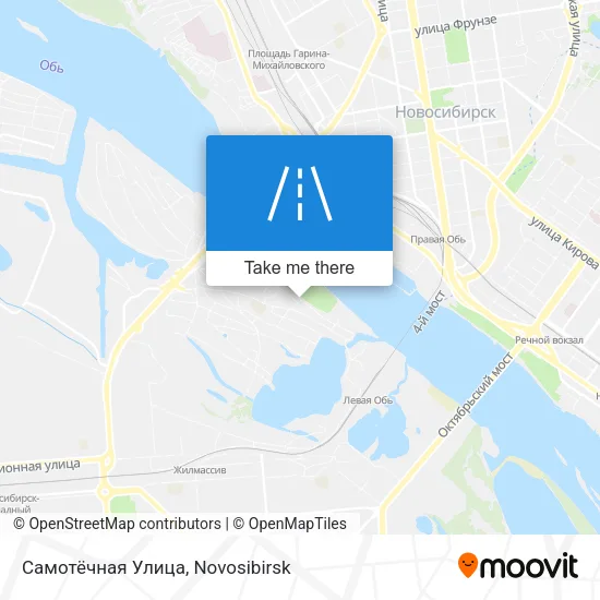 Самотёчная Улица map