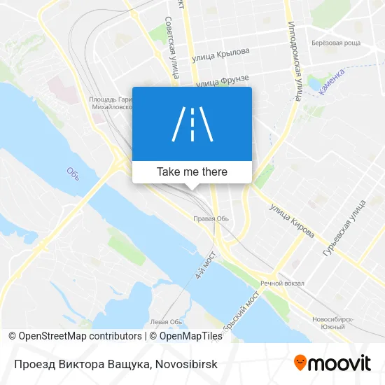 Проезд Виктора Ващука map