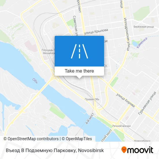 Въезд В Подземную Парковку map