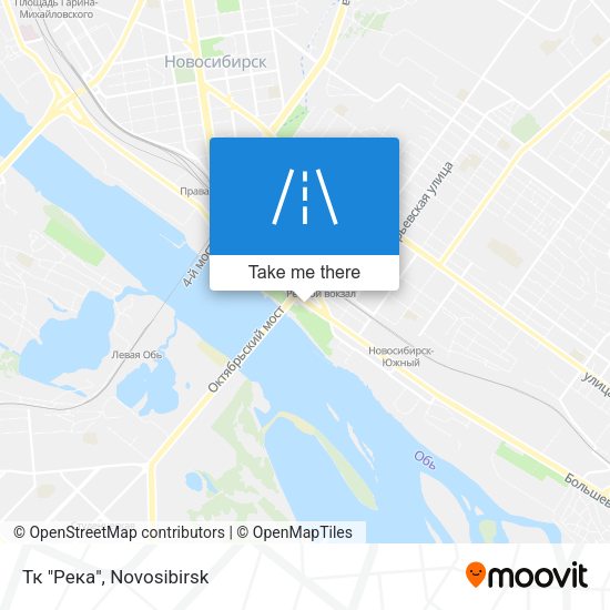 Тк "Река" map