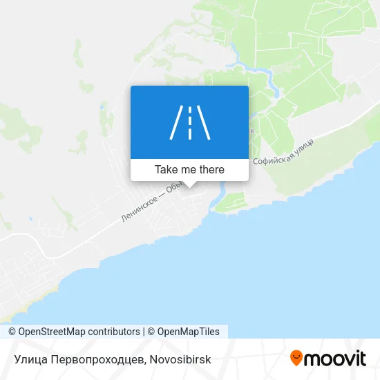 Улица Первопроходцев map