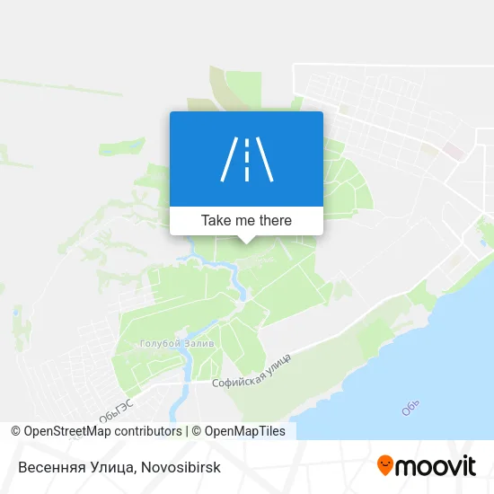 Весенняя Улица map