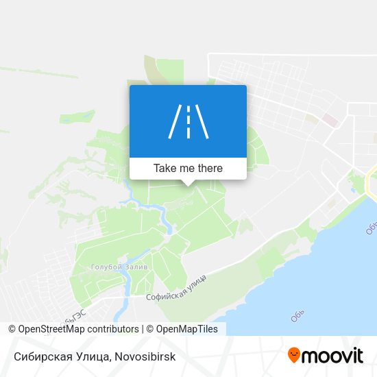 Сибирская Улица map