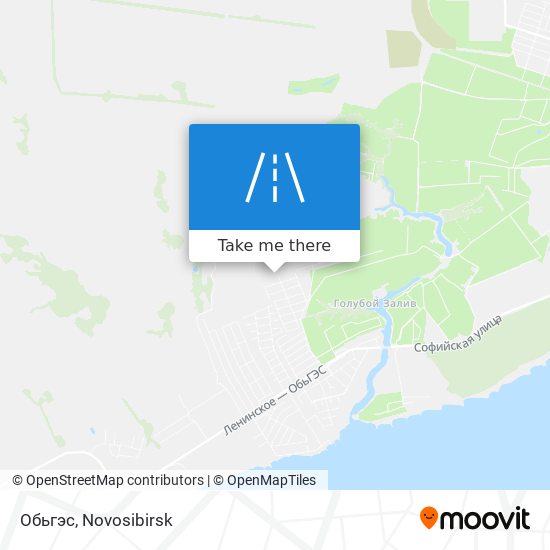 Обьгэс map