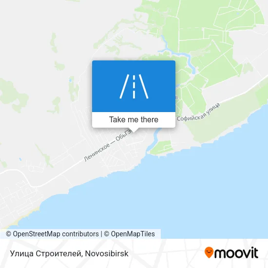 Улица Строителей map