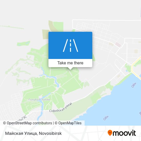 Майская Улица map