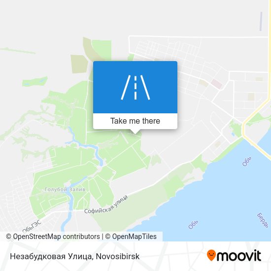 Незабудковая Улица map