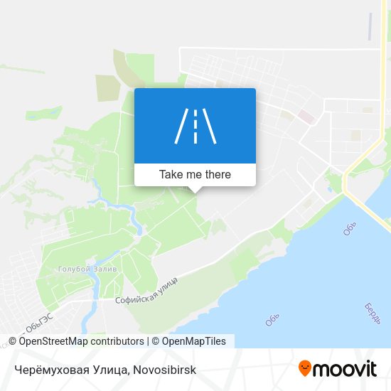 Черёмуховая Улица map