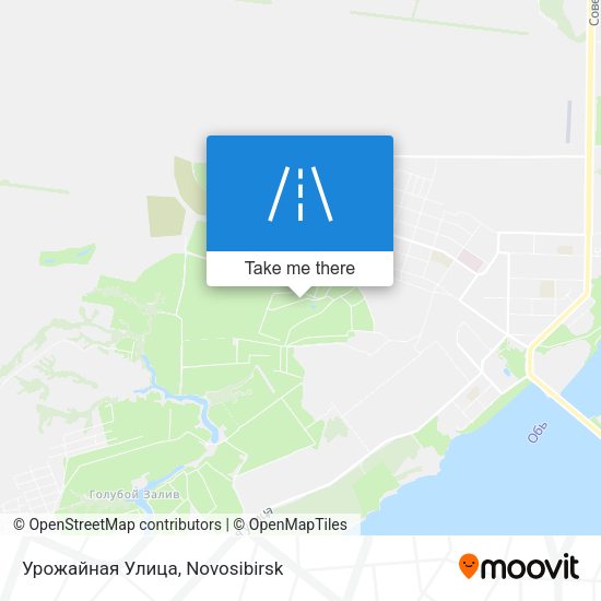 Урожайная Улица map