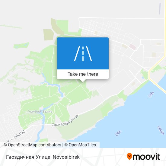 Гвоздичная Улица map