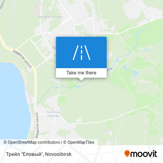 Трейл "Еловый" map