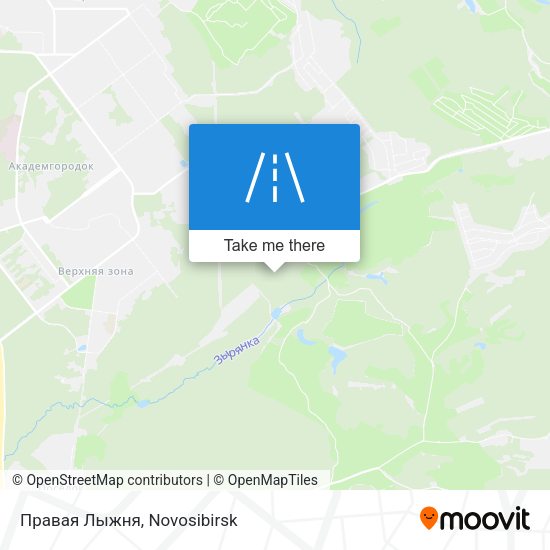 Правая Лыжня map
