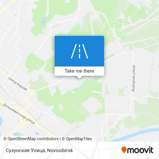 Сузунская Улица map