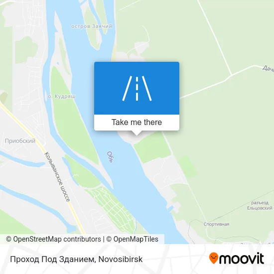 Проход Под Зданием map