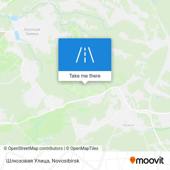 Шлюзовая Улица map