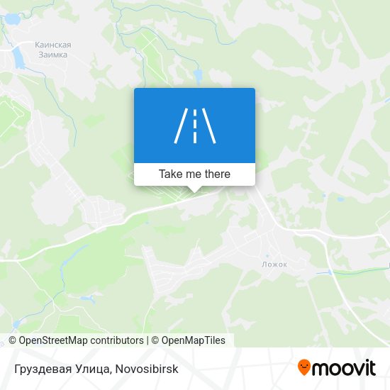 Груздевая Улица map