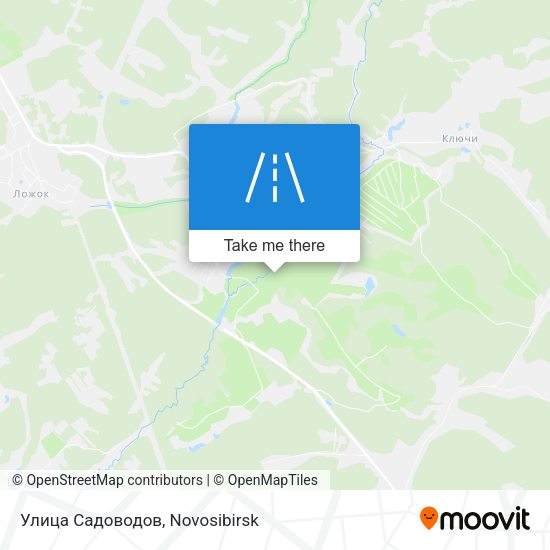 Улица Садоводов map