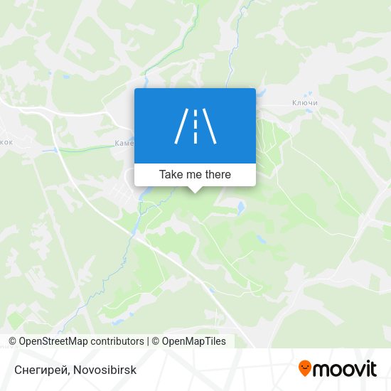 Снегирей map