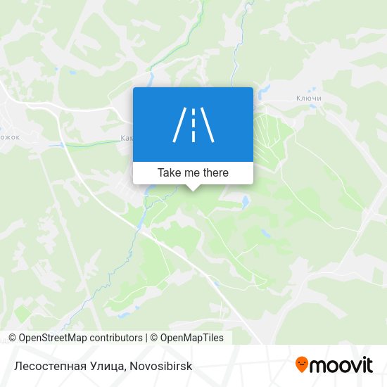 Лесостепная Улица map