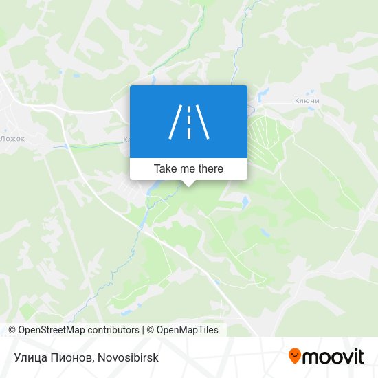 Улица Пионов map