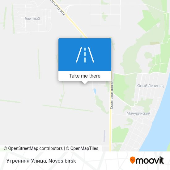 Утренняя Улица map