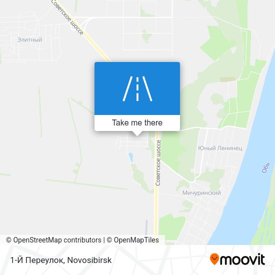 1-Й Переулок map