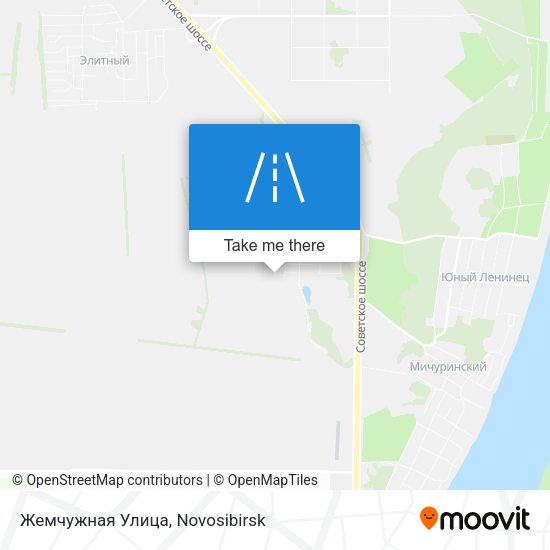 Жемчужная Улица map