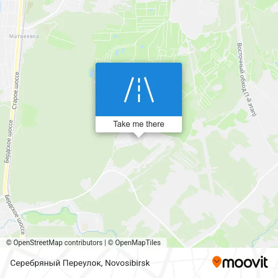 Серебряный Переулок map