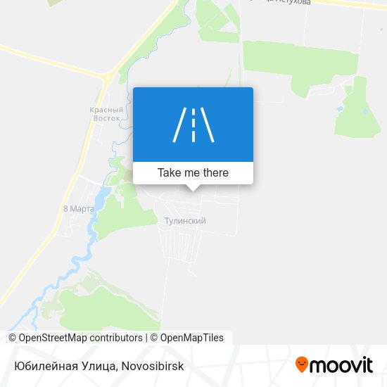 Юбилейная Улица map