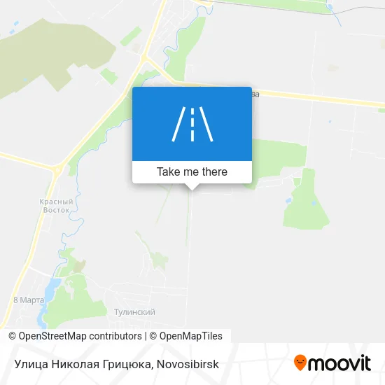 Улица Николая Грицюка map