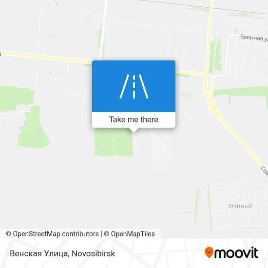 Венская Улица map